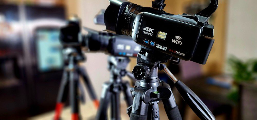 4K 64 Megapixel  Video Cameras For Webcasting
