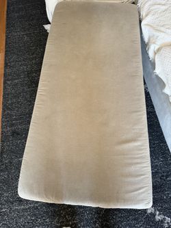 Large Rectangle Storage Ottoman-$200 OBO