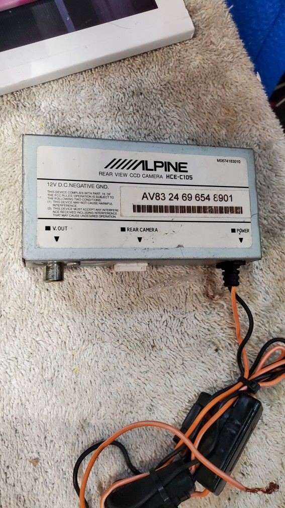 Alpine Rear view CCD Camera HCE-c105 Module