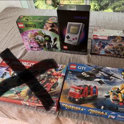 Lego Sets See Description For Prices (Marvel, City, Wicked, Game Boy)