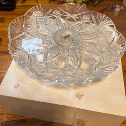 Footed Cake Plate 13″ Diameter