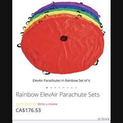 Kids Play Parachutes