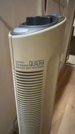 Sharper Image Ionic Breeze Tower Air Purifier - No Filters Needed