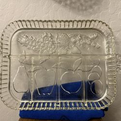 Vintage Glass Tray