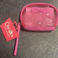 Caboodles Pink Wristlet New