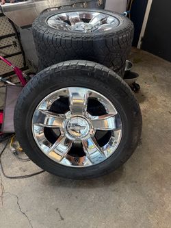 20” Chevy LTZ wheels and tires