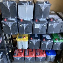 Car batteries