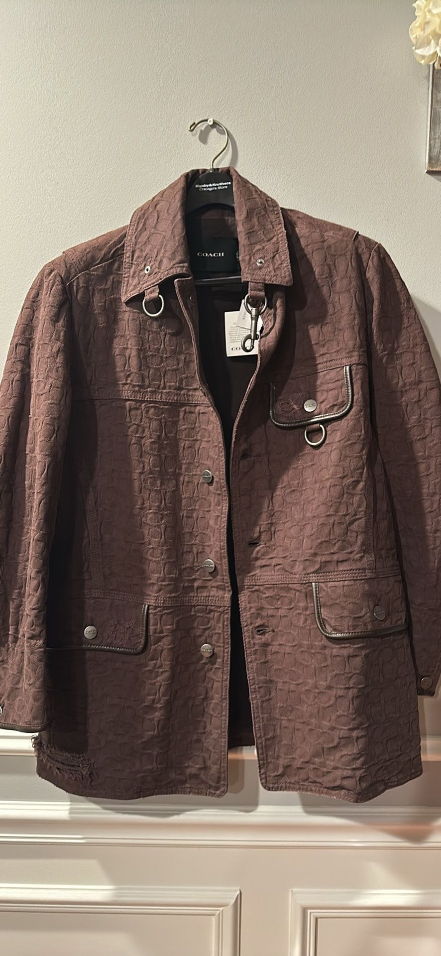 Coach Men Denim Jacket