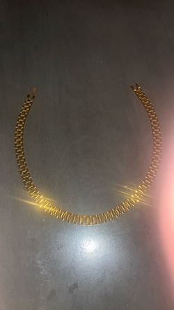 18 inch stainless steel Rolex chain