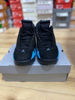 Jordan 14 Retro Black Blue -All SIZES
