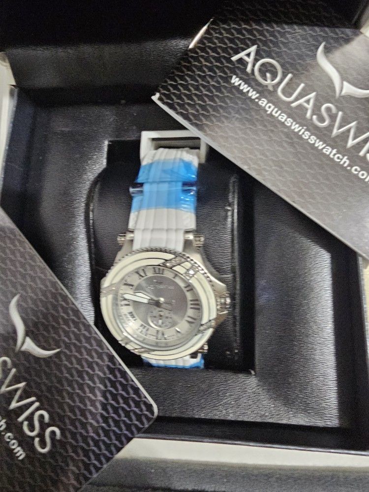 Aquaswiss women's bolt l diamond watch deals
