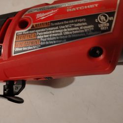 Milwaukee M12 Fuel 1/4 In Extended Ratchet 