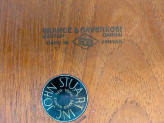 Rare Mid-Century Modern Danish Coffee Table – FD 515 by Peter Hvidt for France & Daverkosen (John Stuart Label) – Restoration Project