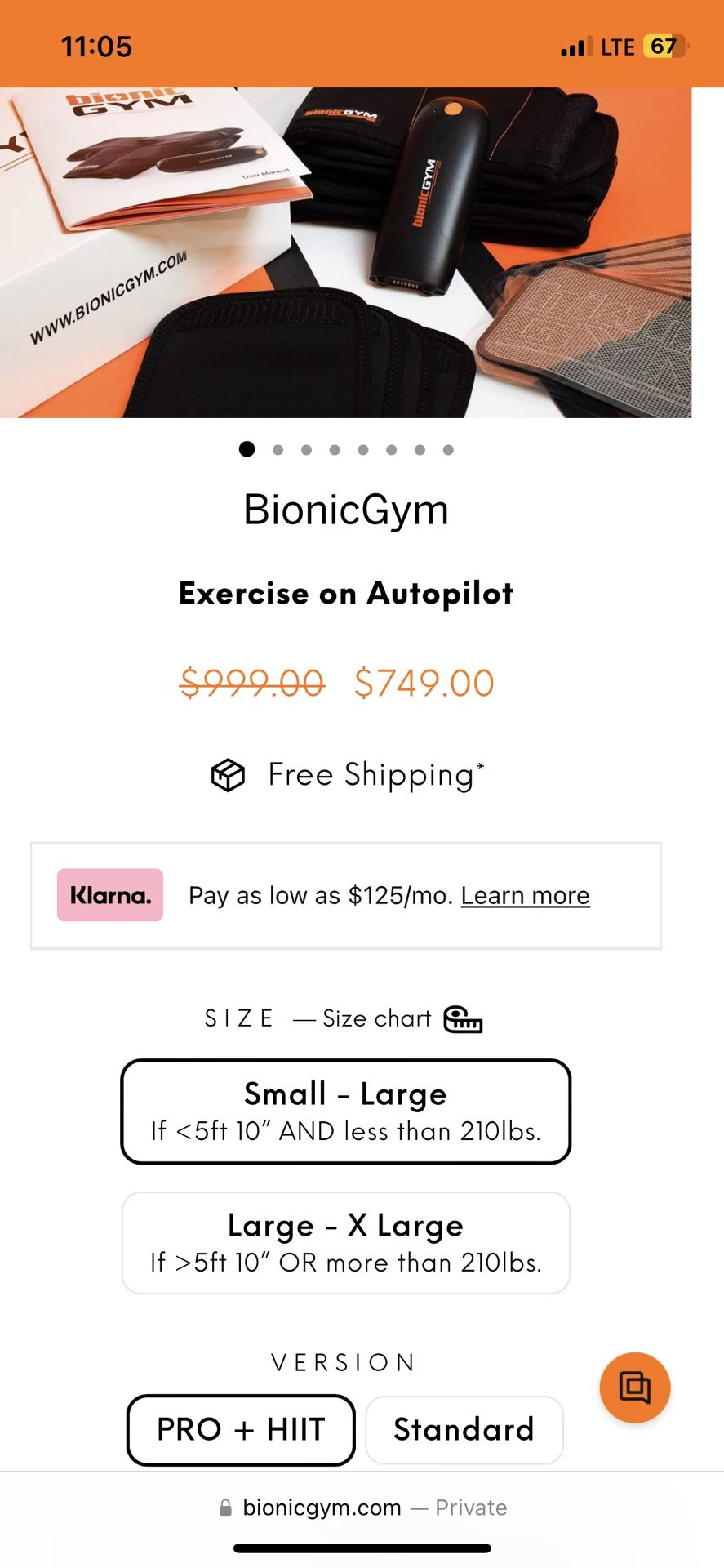 Bionic gym