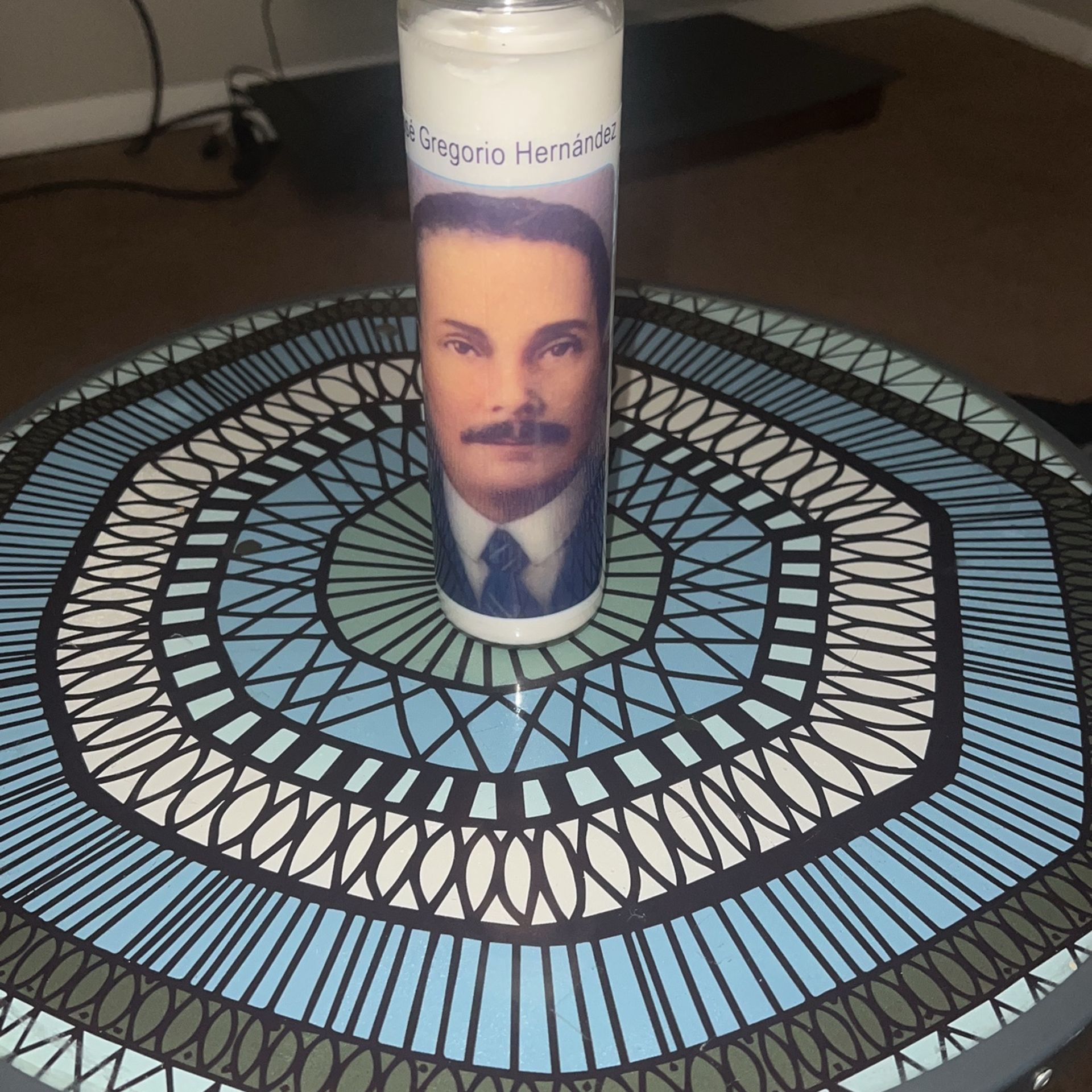 José Gregorio Hernández Candle With Prayer