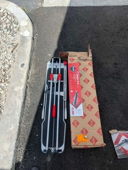 Rubi Speed 72 N 28 in. Tile Cutter with Tungsten Carbide Blade – Open Box