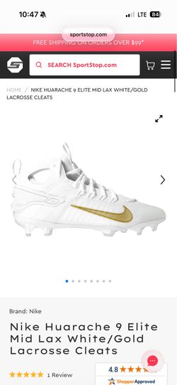 Nike Hurache 9 elite mid LAX size 6.