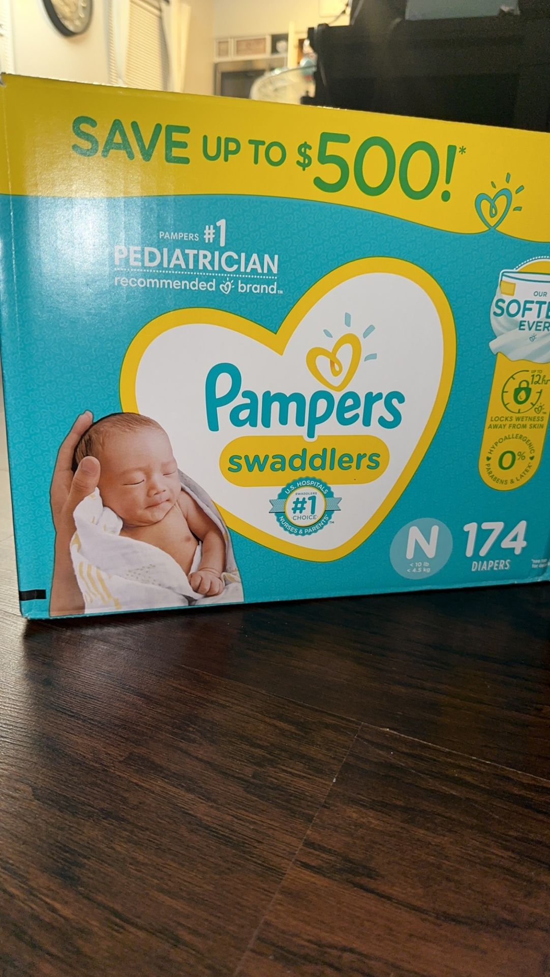 Pampers Swaddler Size NB