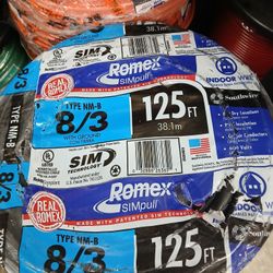 New Romex Wire 8/3