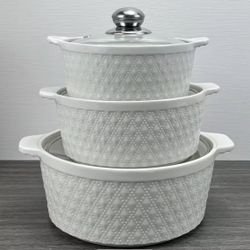 Porcelin Serving Dish Set