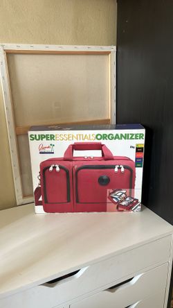 Ricardo Beverly Hills Super Essentials Organizer Carry-On Toiletry Bag - Crimson