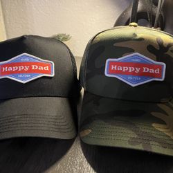HAPPY DAD SNAP BACK HATS