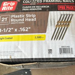 Framing Nails in Box 2500 Qty
