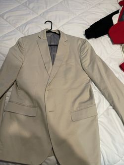 J.Ferrar Tan Prom Suit Jacket Slim Fit