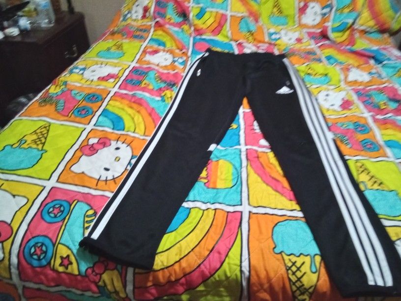 Adidas Youth Joggers Size L 14