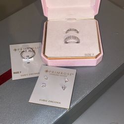 Valentines Day Moissnite Diamond Set 