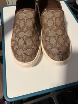 COACH Women’s Signature Slip-On