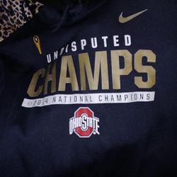 Nike Ohio State Championship Hoodie Extra Extra Large