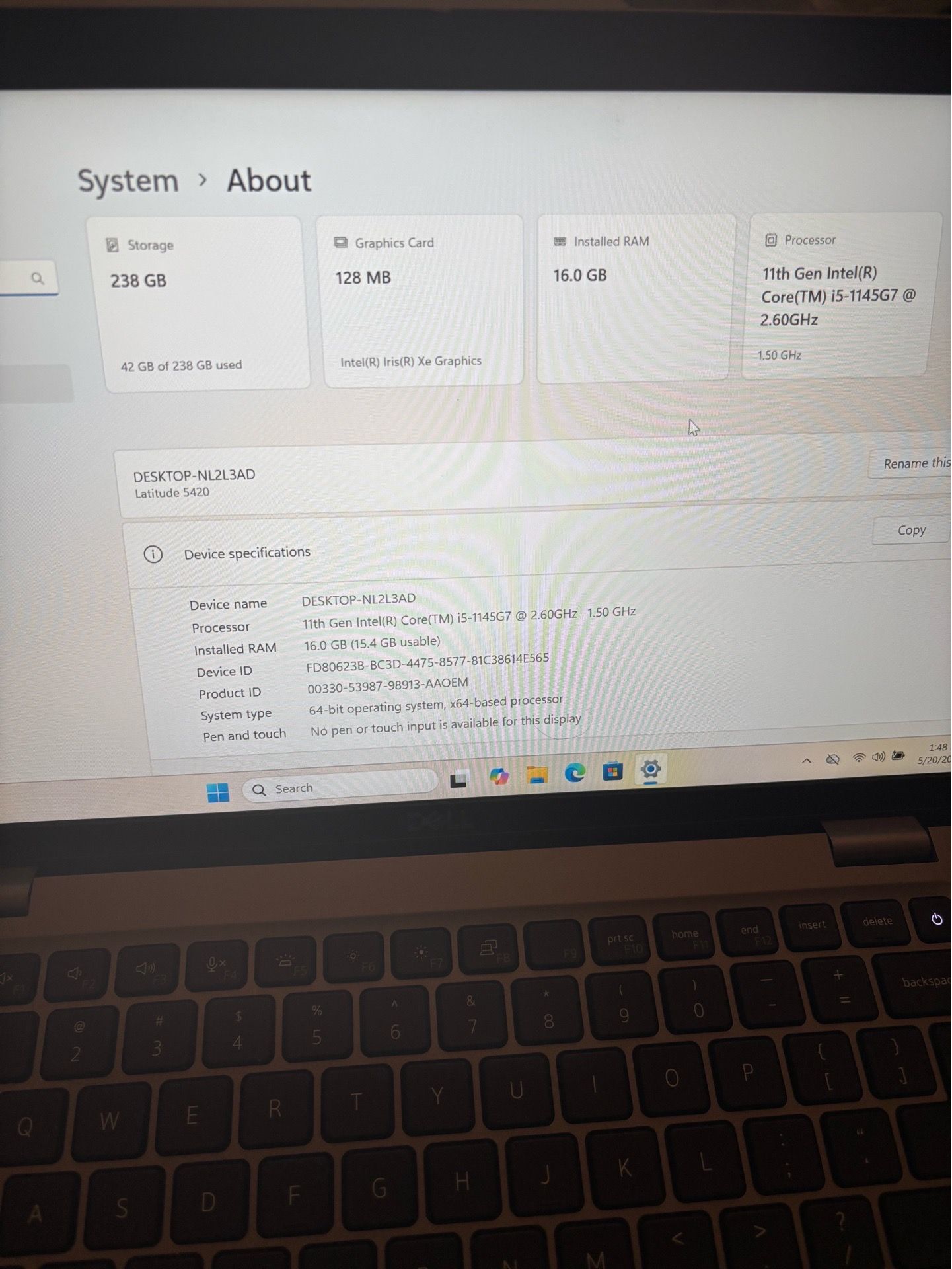Dell Latitude 5420