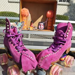Moxi Lolly Skates + Full Gear Bundle – $300 