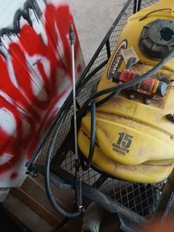 Ag Spray 15 Gallon Bronze Spot Sprayer with 1.2 GPM Fimco Pump and Eco Handgun