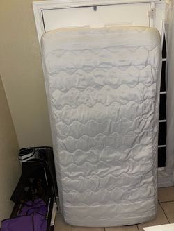 Twin Size Mattress White
