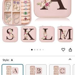 Jewelry Box Case Organizer Personalized 