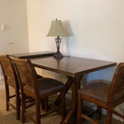 Counter Height Table & Chairs