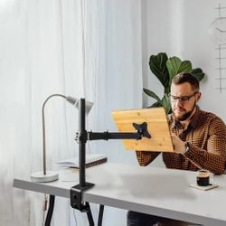 30 in Clamp Tabletop Book/laptop Stand