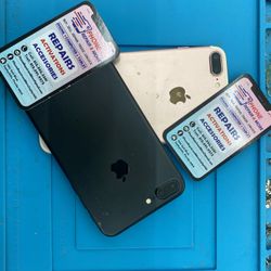 I phone 7+32GB unlocked with 30 days warranty 