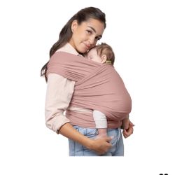 Boba Serenity Baby Wrap - Ergonomic Carrier - Dusty Rose