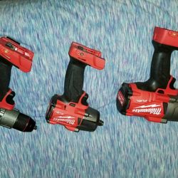 Milwaukee 1/2"  Hammer drill 1/2" Impact Mid Torque 1/2" High Torque Square Ring Impact 