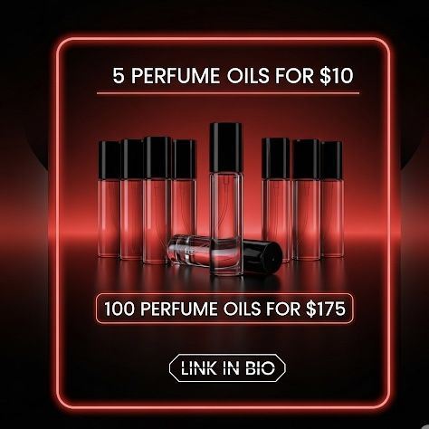 5 Perfume Oils For $10 DM For List