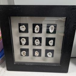 Set Of Two Framed Geode Pics