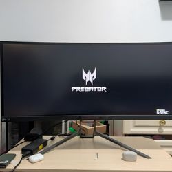 Acer Predator X34 (34 Inch Ultra-Wide Curved Monitor)