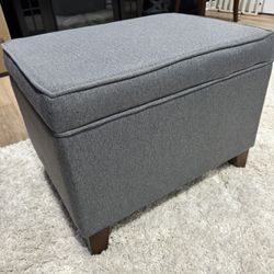 Gray Ottoman