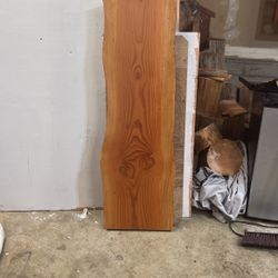 Wood Slab Stained Clear coated 