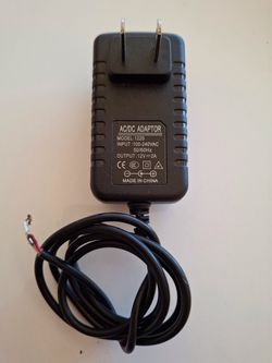 AC/DC Power Adapter 12V 2A Model 1220