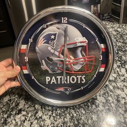 Patriots Clock