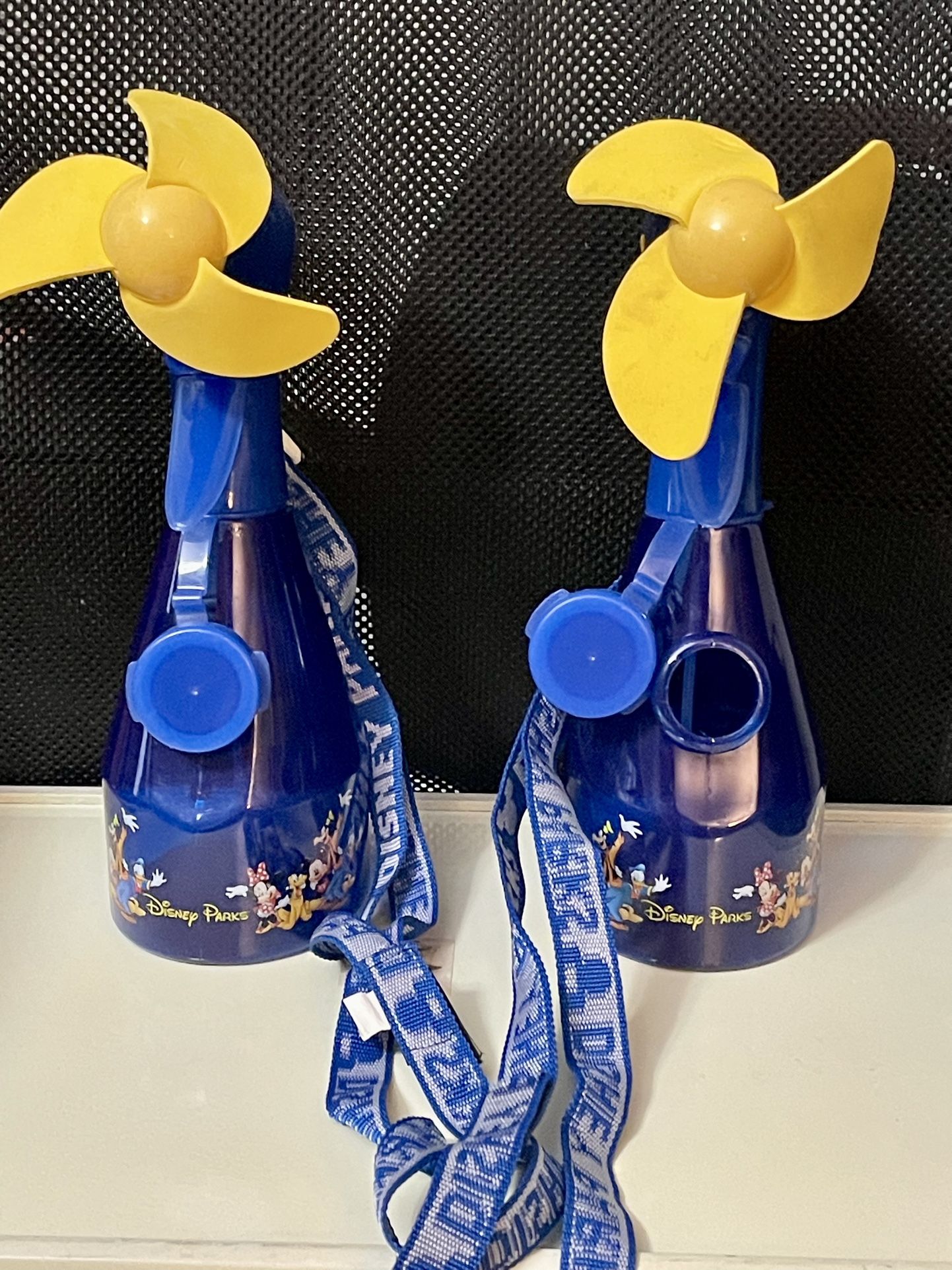 Walt Disney World Water Spray Bottles With Fan